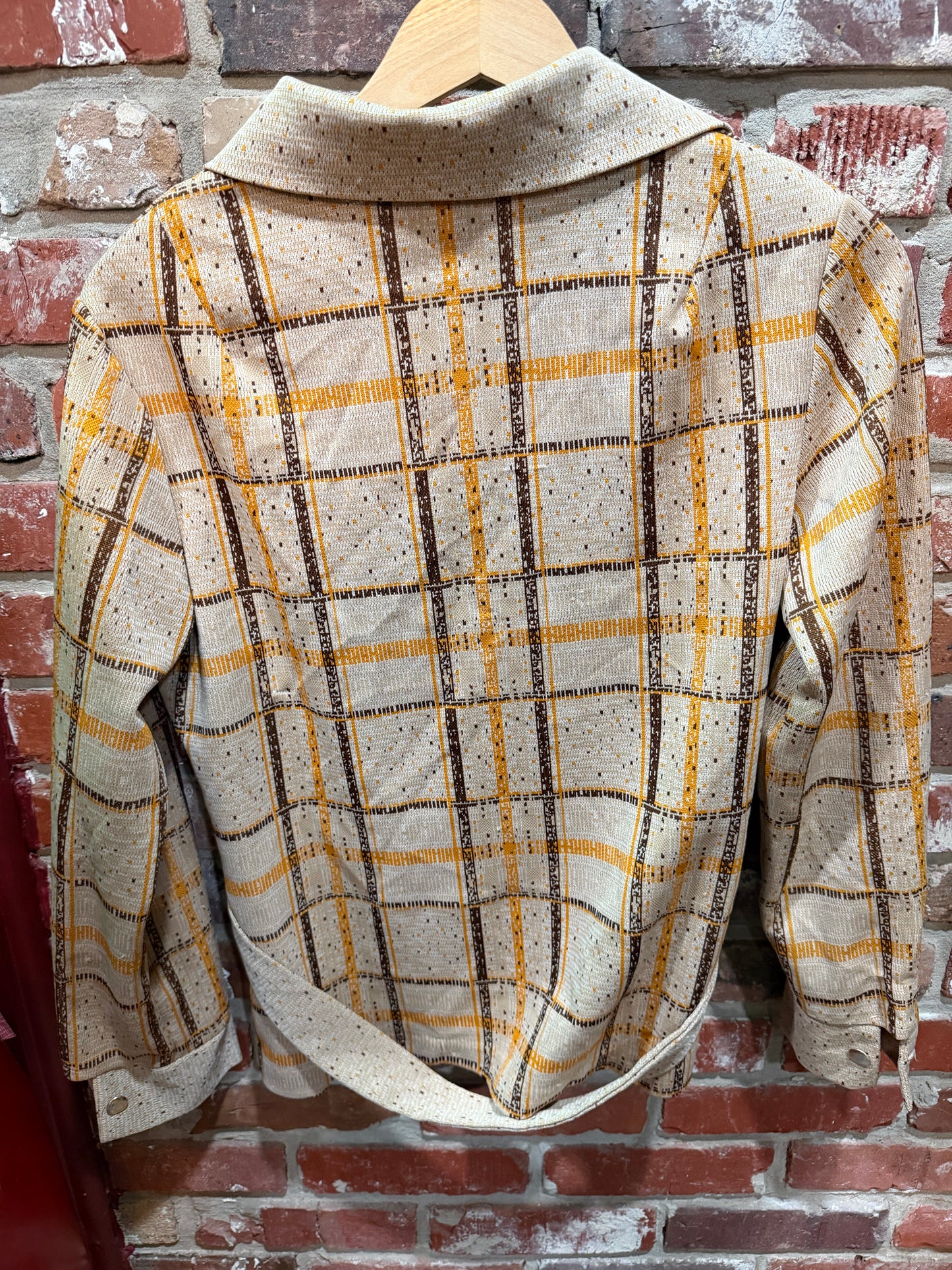 Montgomery Ward Earth-Toned Knit Jacket