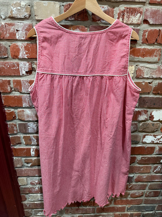 Blair Red Checkered Dress