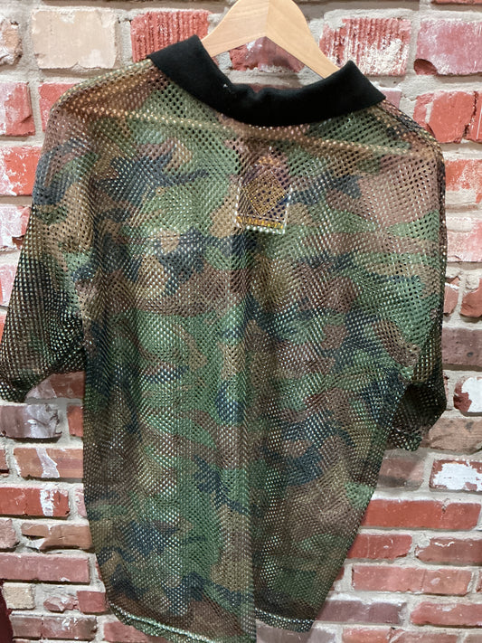 Tommy Sports Gear Camo Mesh Polo