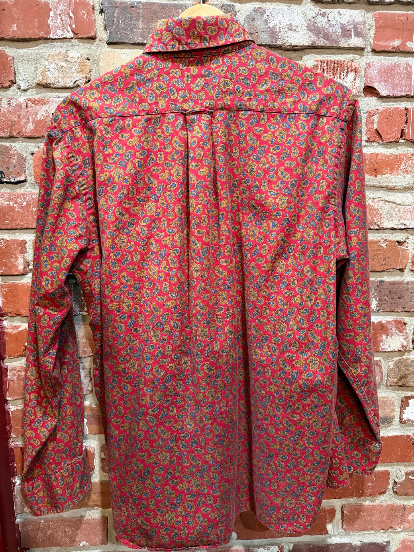 The Rogue Red Paisley Button Down