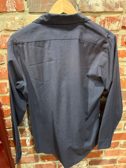 Sears Navy Perma Press Shirt