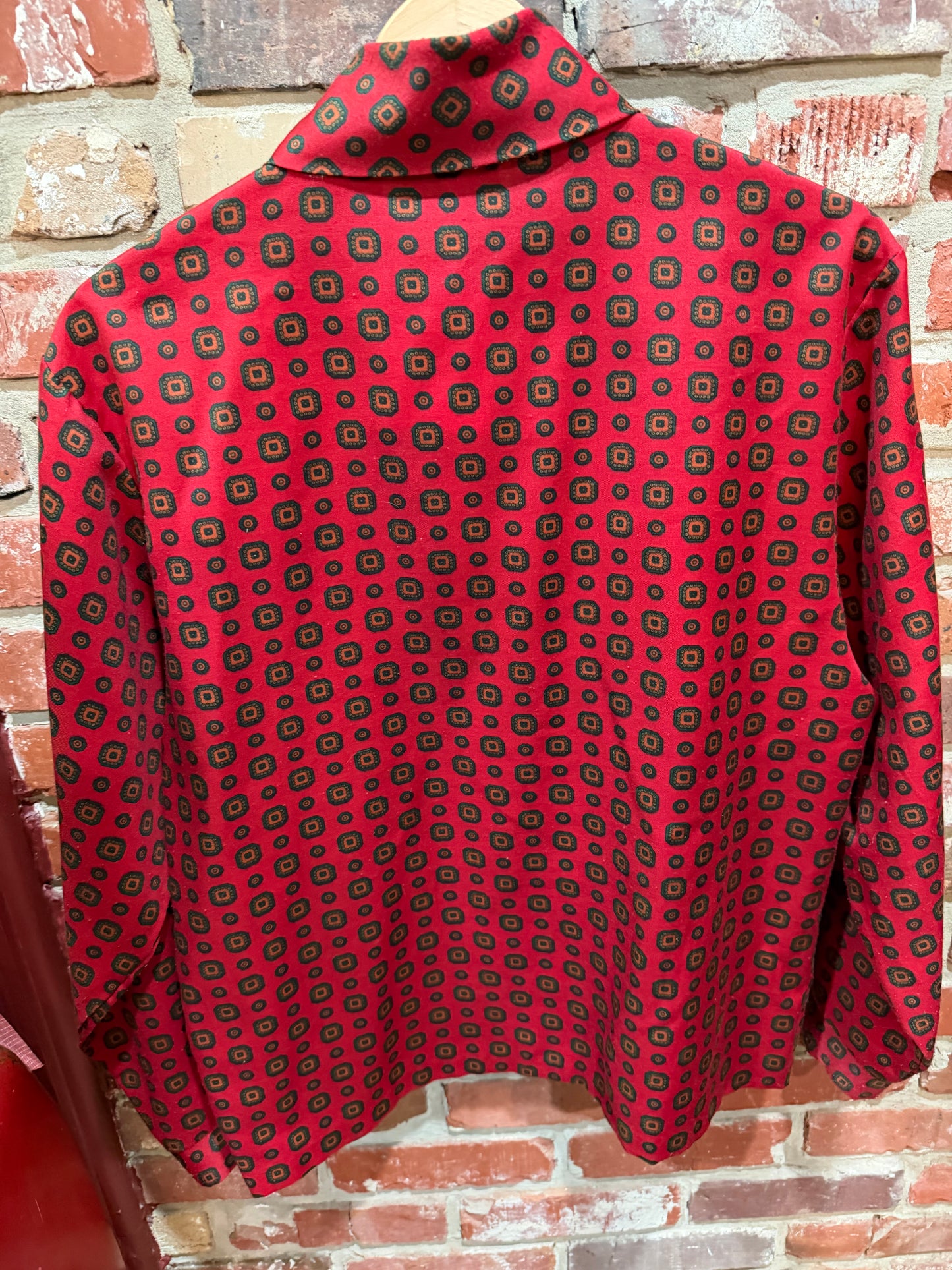 Russ Togs Long Sleeve Button Front Blouse