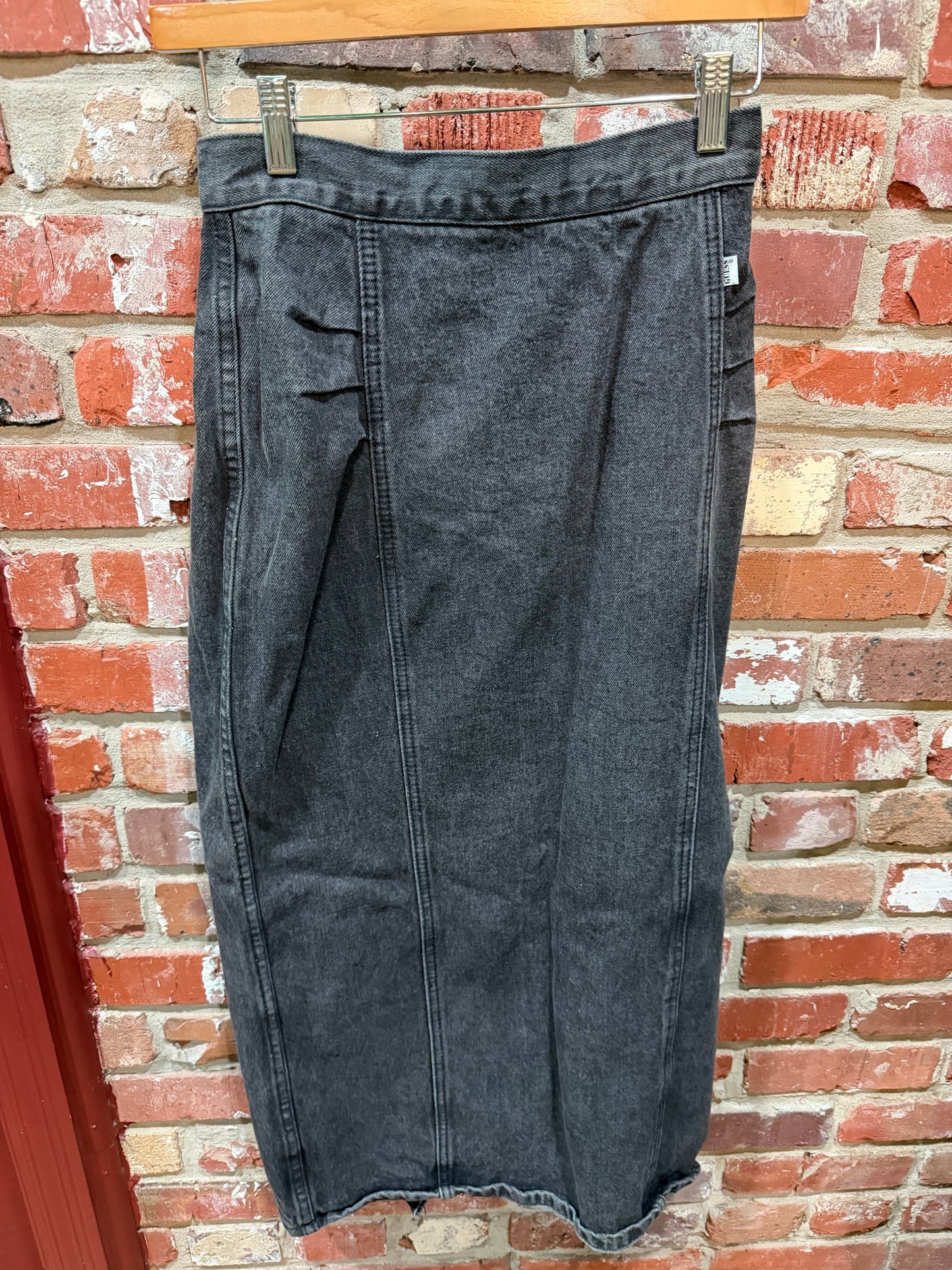 Guess Black Denim Skirt