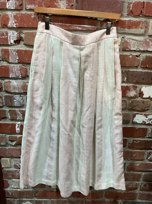 Jack Winter Pink Linen Skirt