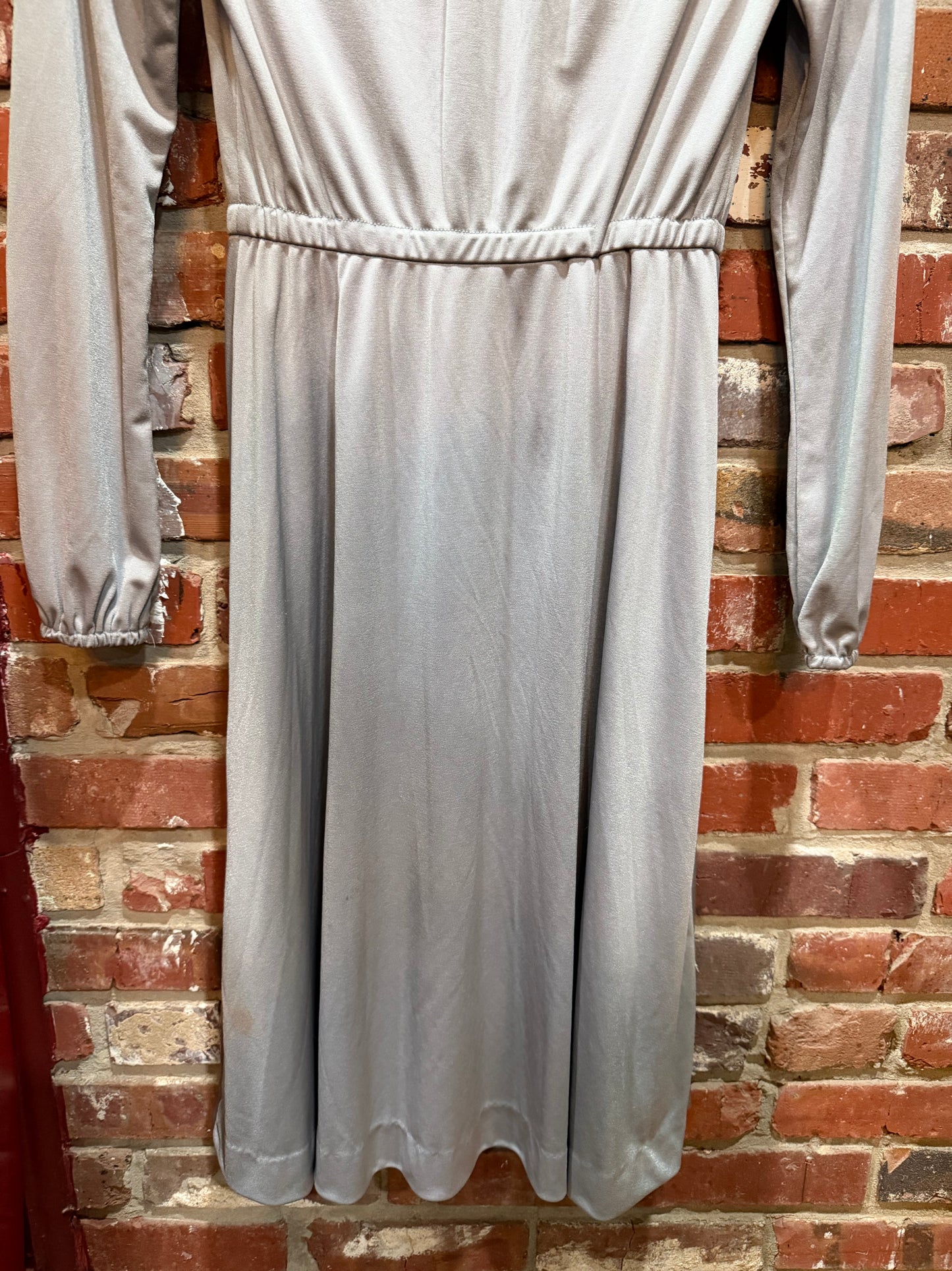 70s Silver Dress