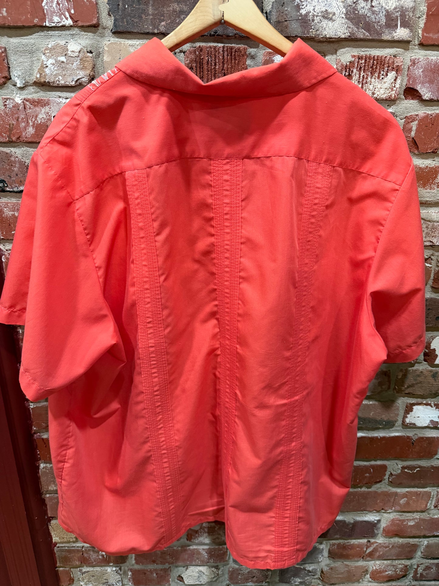 Guayabera Coral Shirt