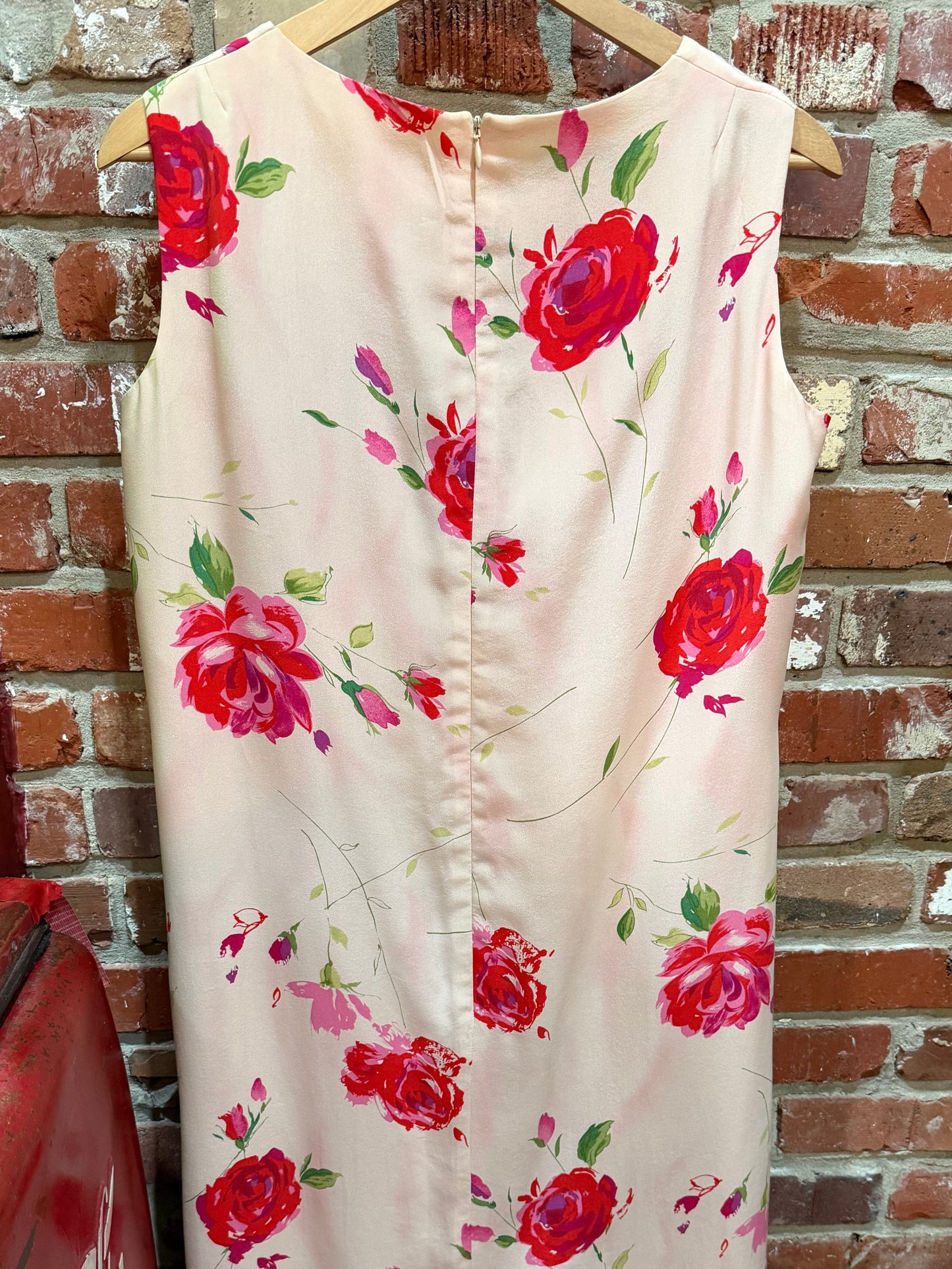 Maggy London Blush Floral Dress