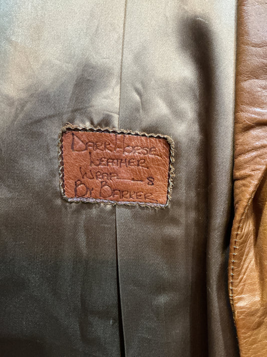 Dark Horse Leather Belted Jacket