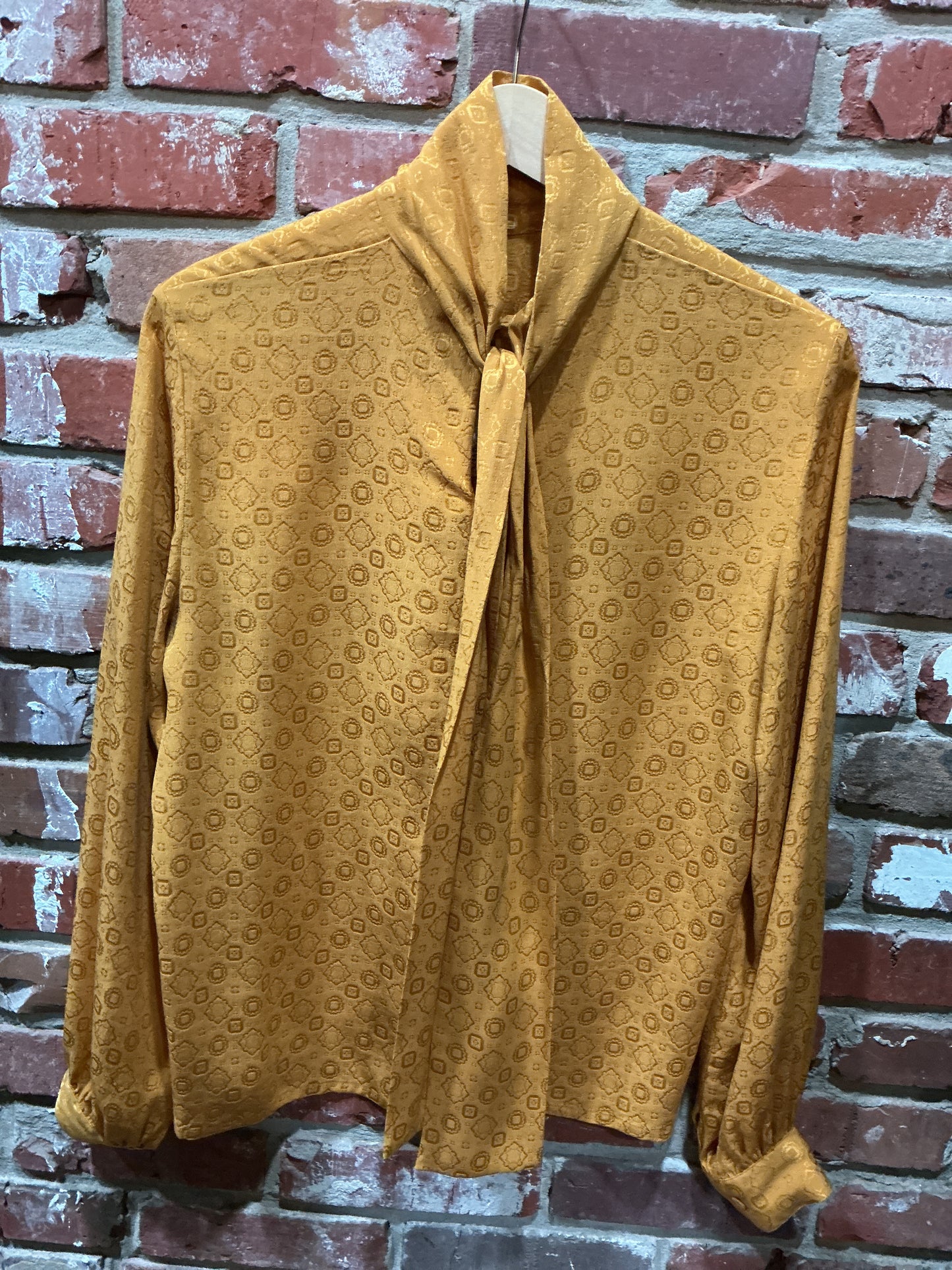 Mary Ann Restivo Gold Blouse