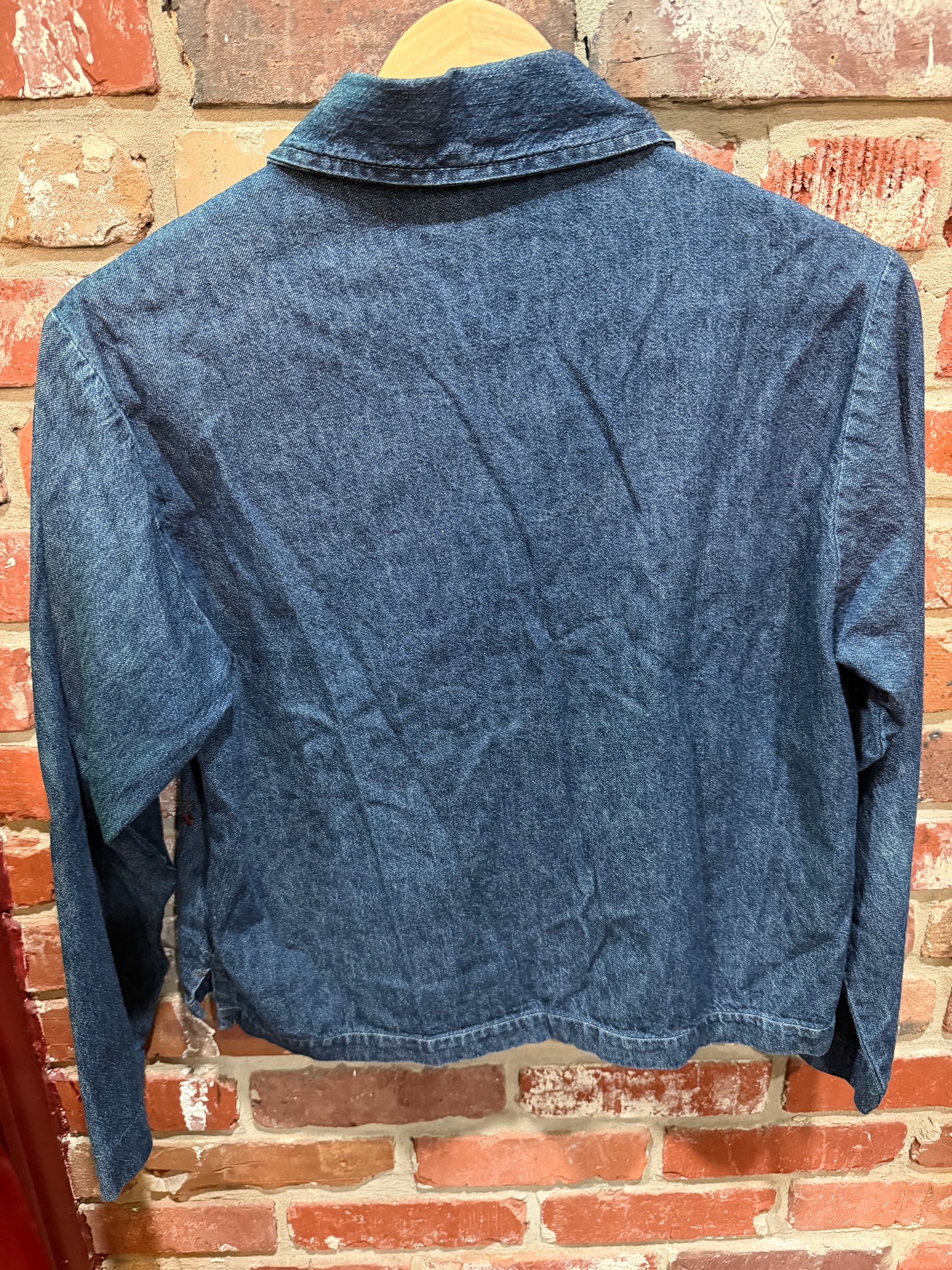 IVY Embroidered Denim Shirt
