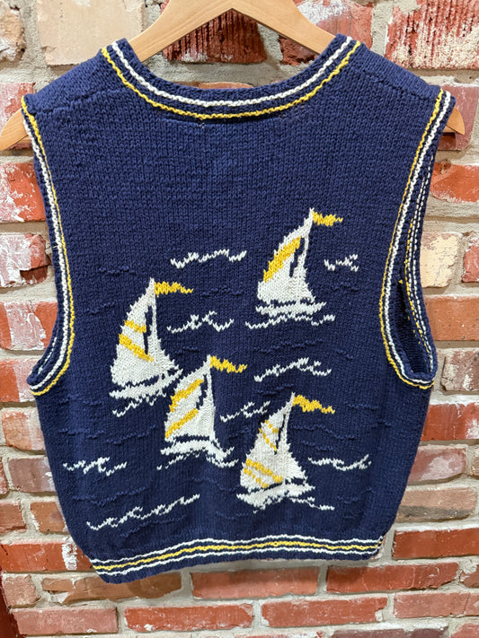 Robert Scott Sailboat Sweater