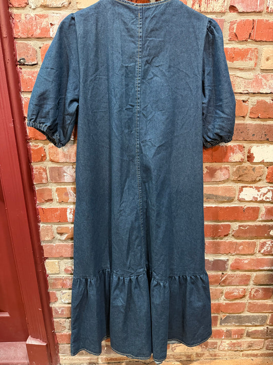 Denim Prairie Dress