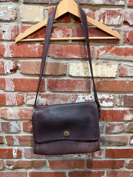 Vintage Leather Coach Purse