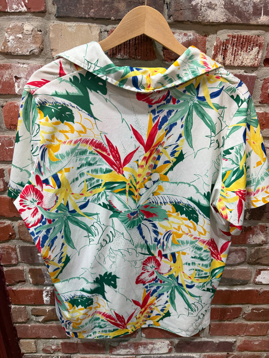 Carol Henry Tropical Print Polo
