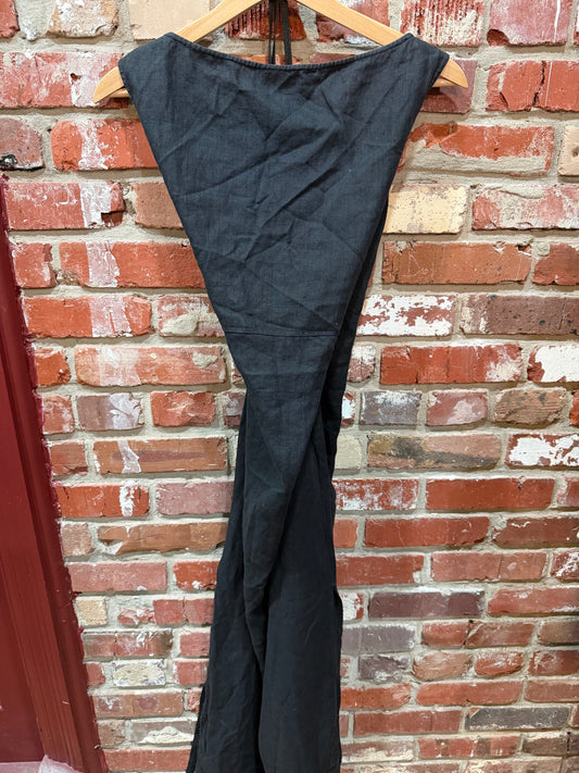 FINITY Black Linen Dress