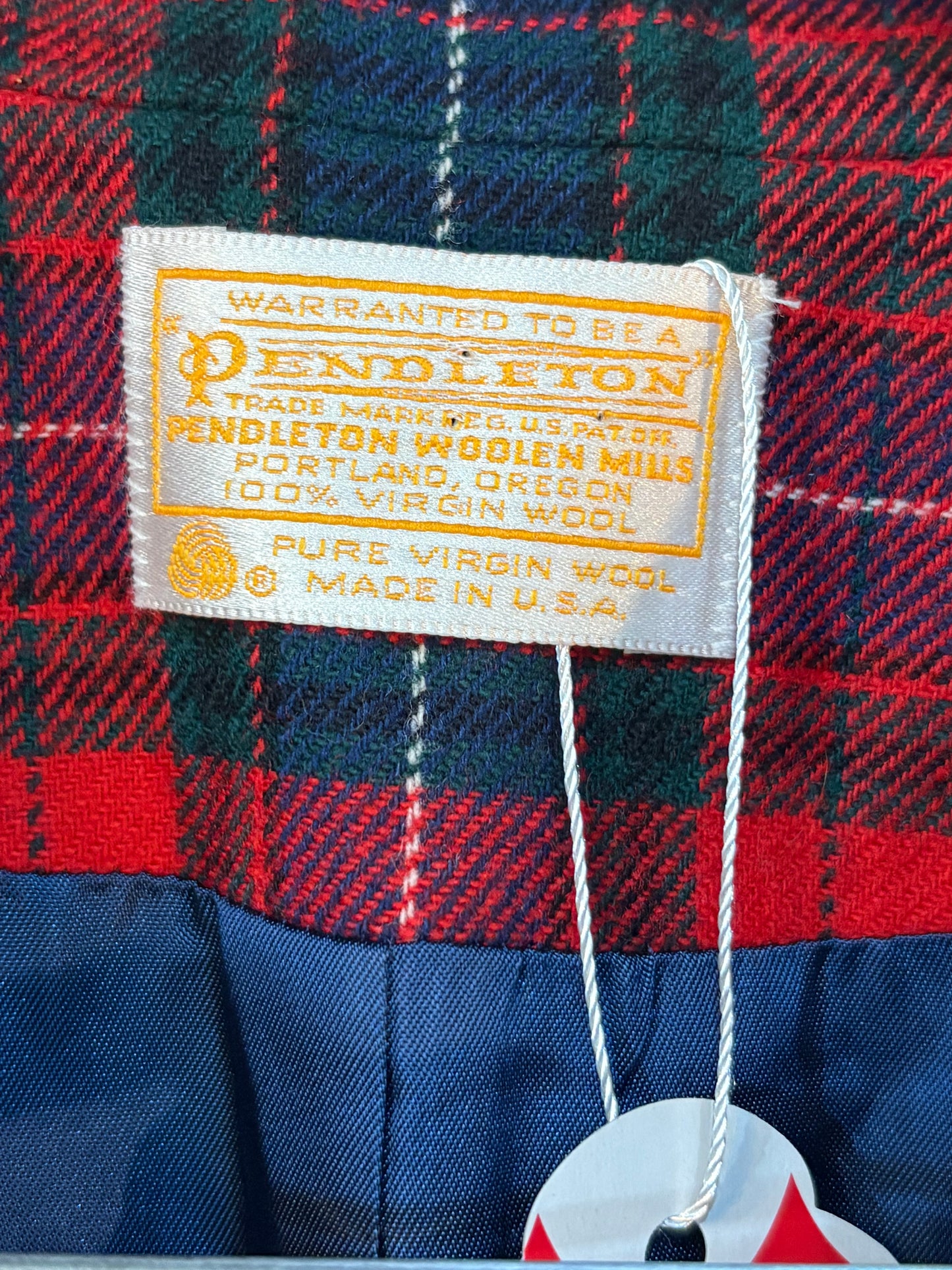 Pendleton Plaid Pants Set