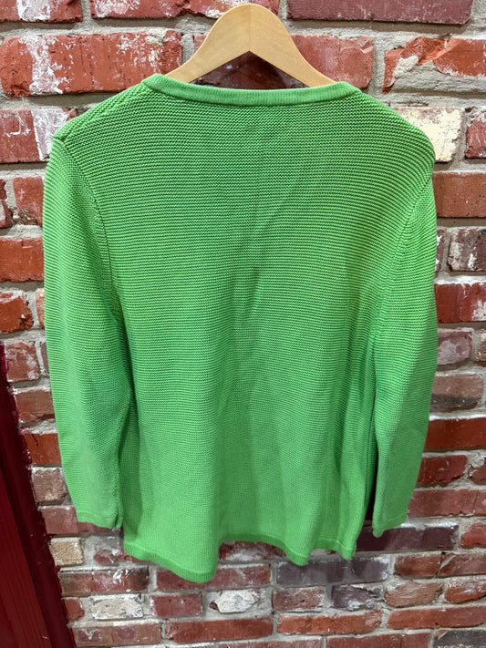 Green Pendleton Cardigan