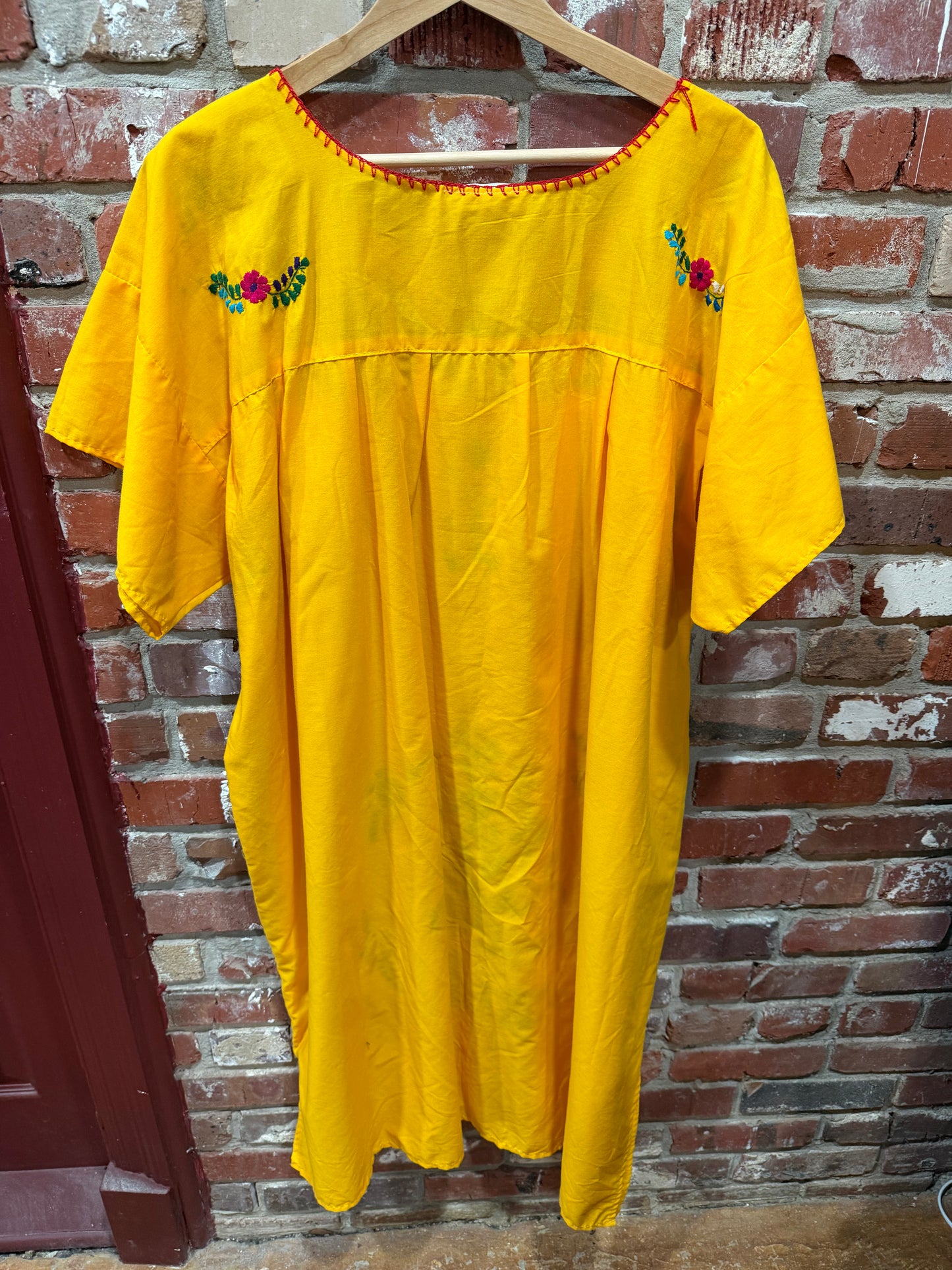 La Chaparrita Handmade Yellow Dress