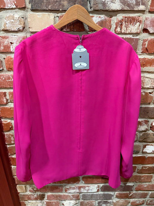 Henry Lee Pink Button Top