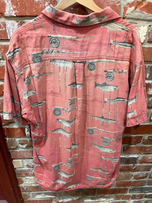 Coral Fishing Short-Sleeved Shirt