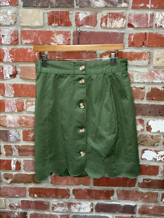 GBL Floral Cut Skirt