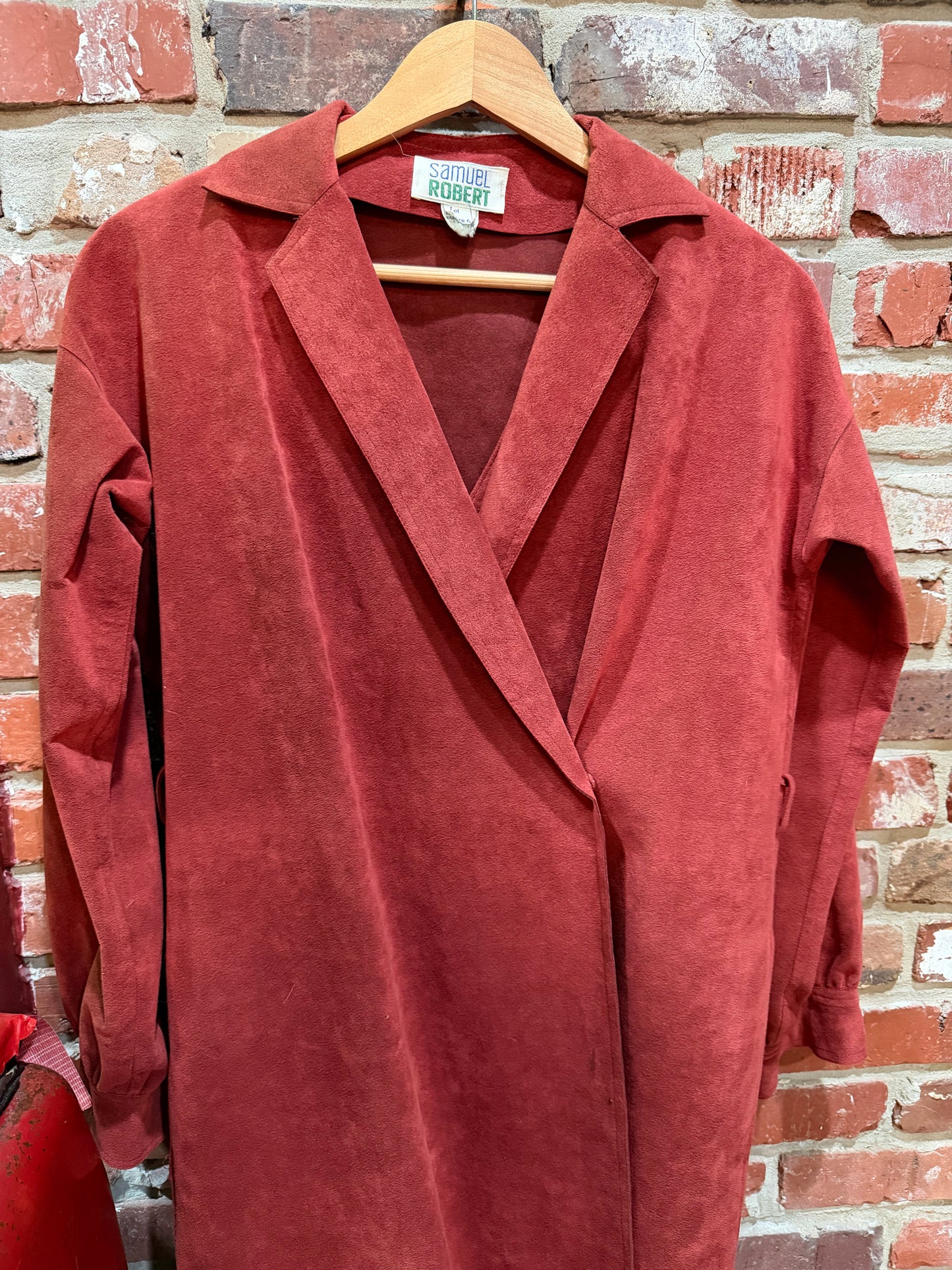 Samuel Robert Cinnamon/Rust Suede Set