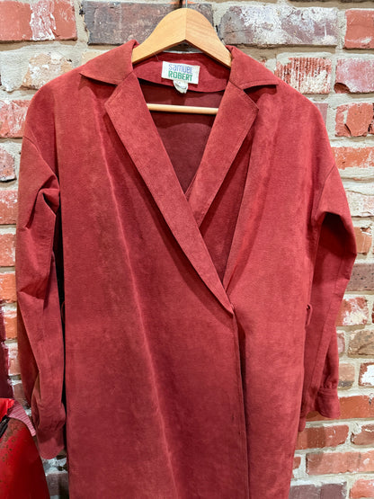 Samuel Robert Cinnamon/Rust Suede Set