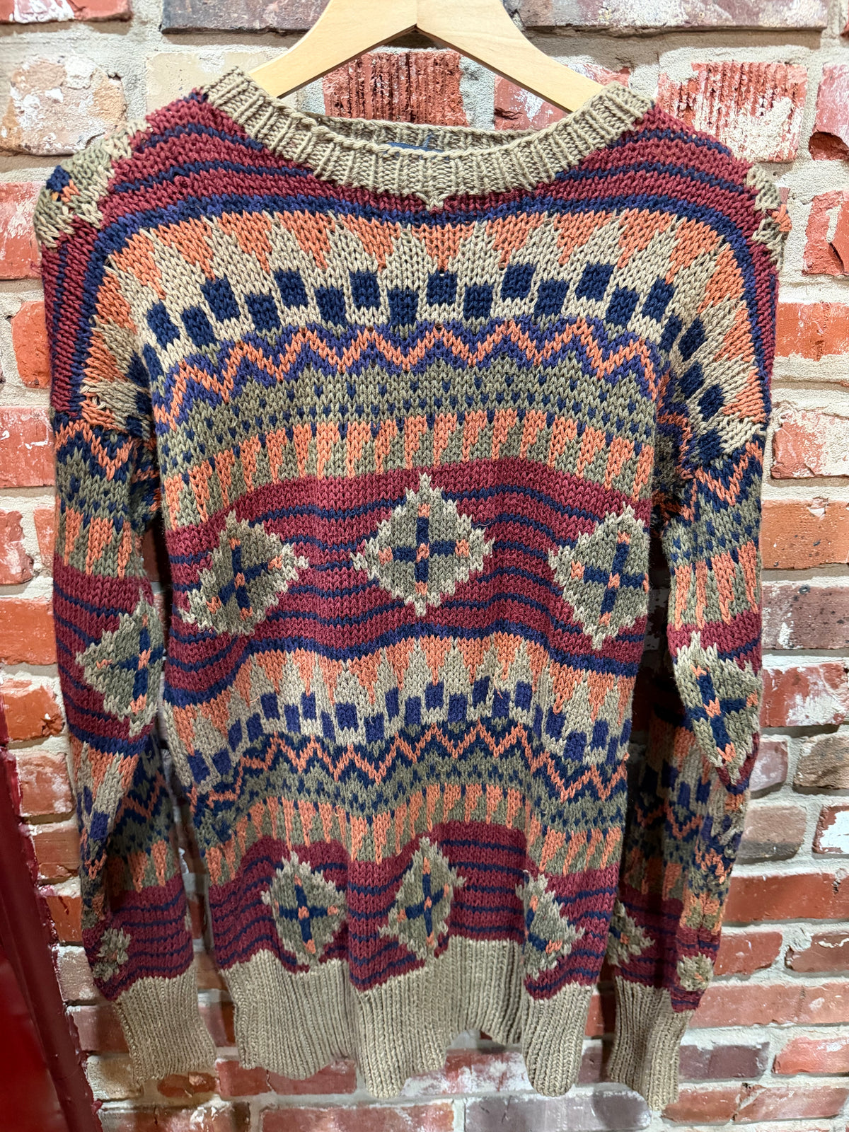 Multicolor Fair Isle / Nordic Sweater