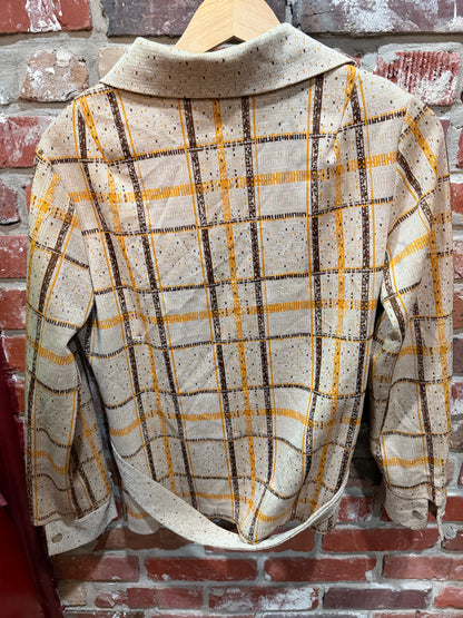 Montgomery Ward Earth-Toned Knit Jacket