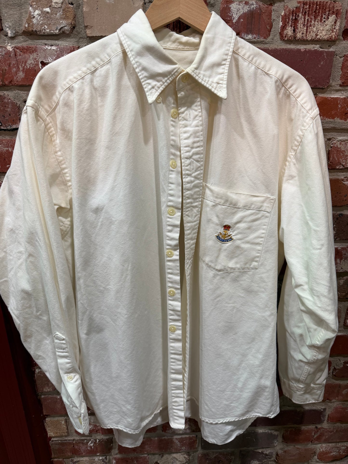 Ruff Hewn White Button Down