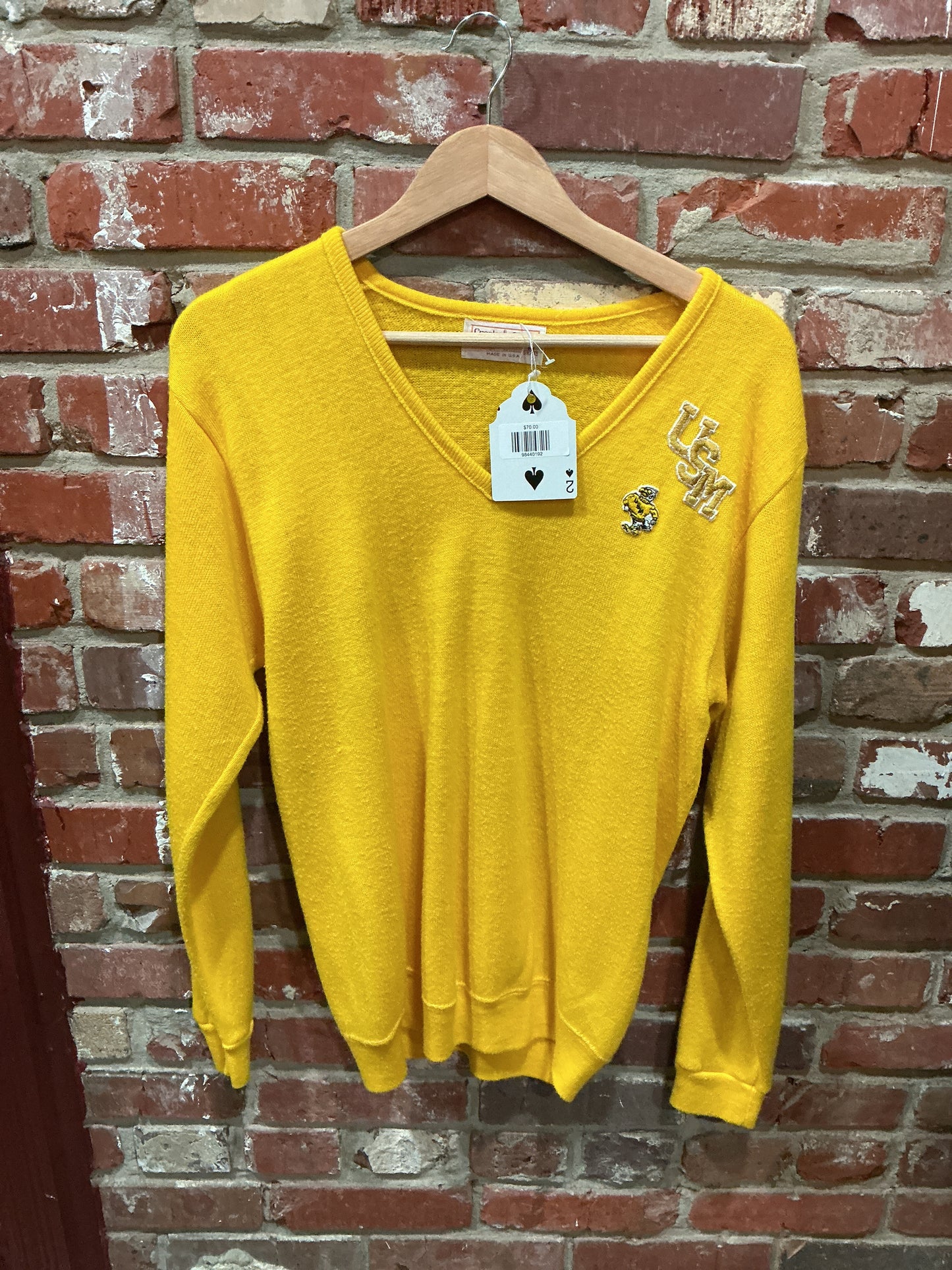University of Southern Mississippi Wool Sweater
