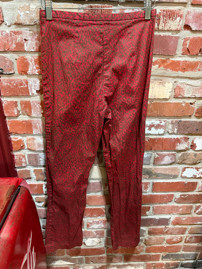 Harold’s Red Cheetah Pants