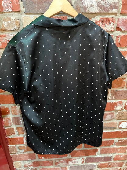 Lamperti Sport Black & White Polka Dot Jacket and Pants Set