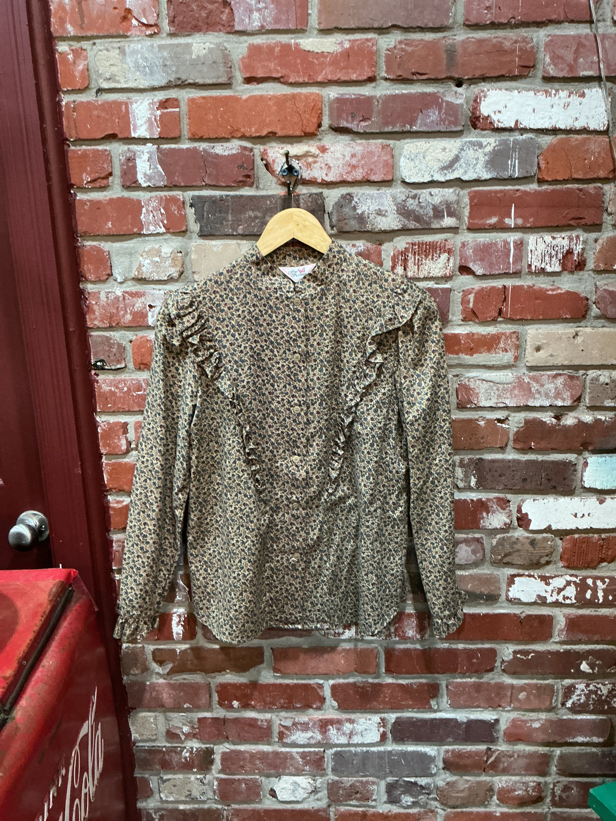 Four Seasons Floral Ruffle Blouse