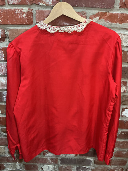 Lucky Winner Red Blouse