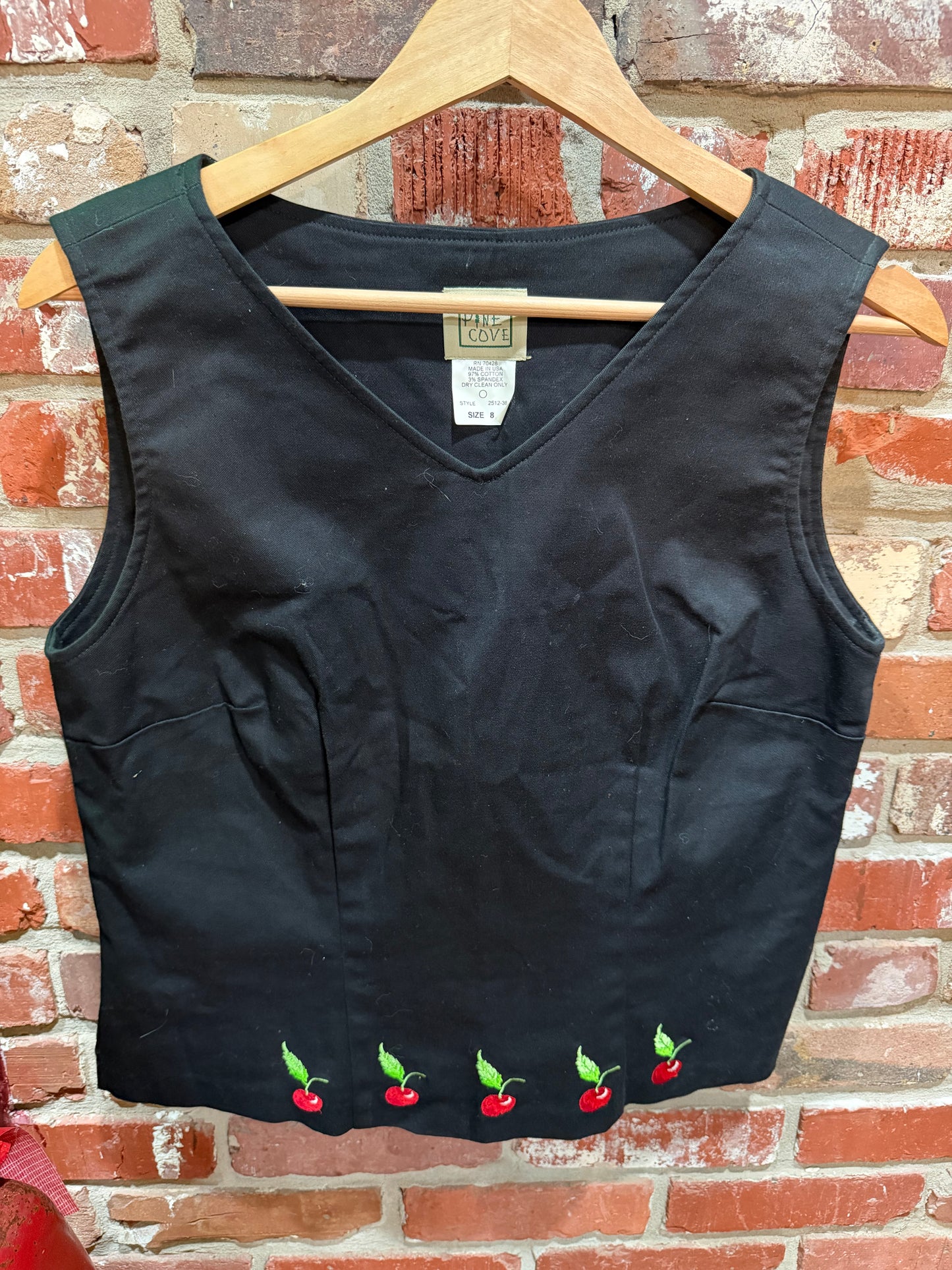 Pine Cove Y2K Cherry Vest