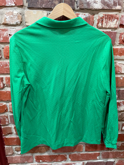 Center Stage Green Blouse