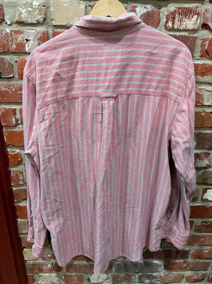 Chaps Pink Button Down