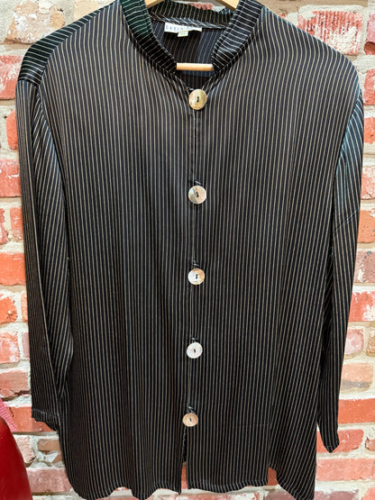 David Dart Black Pinstripe Matching Set