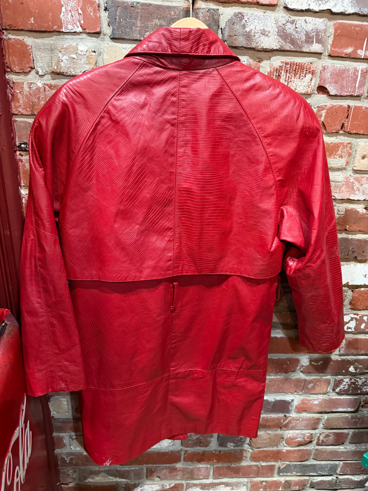 G III Red Leather Jacket