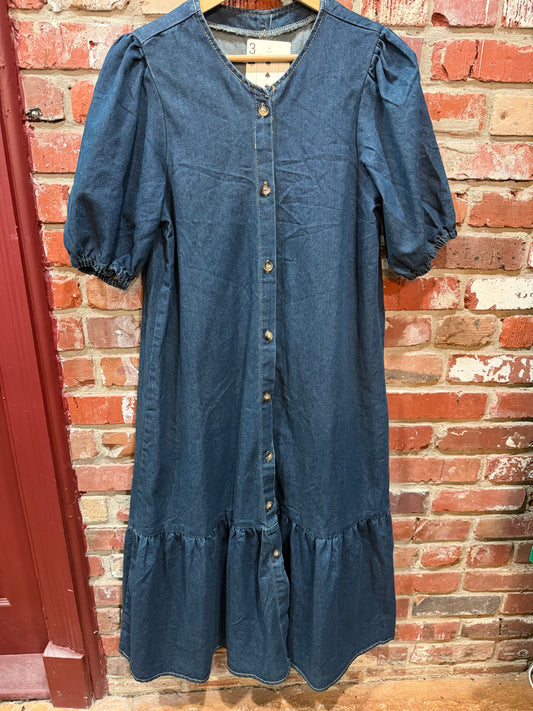 Denim Prairie Dress