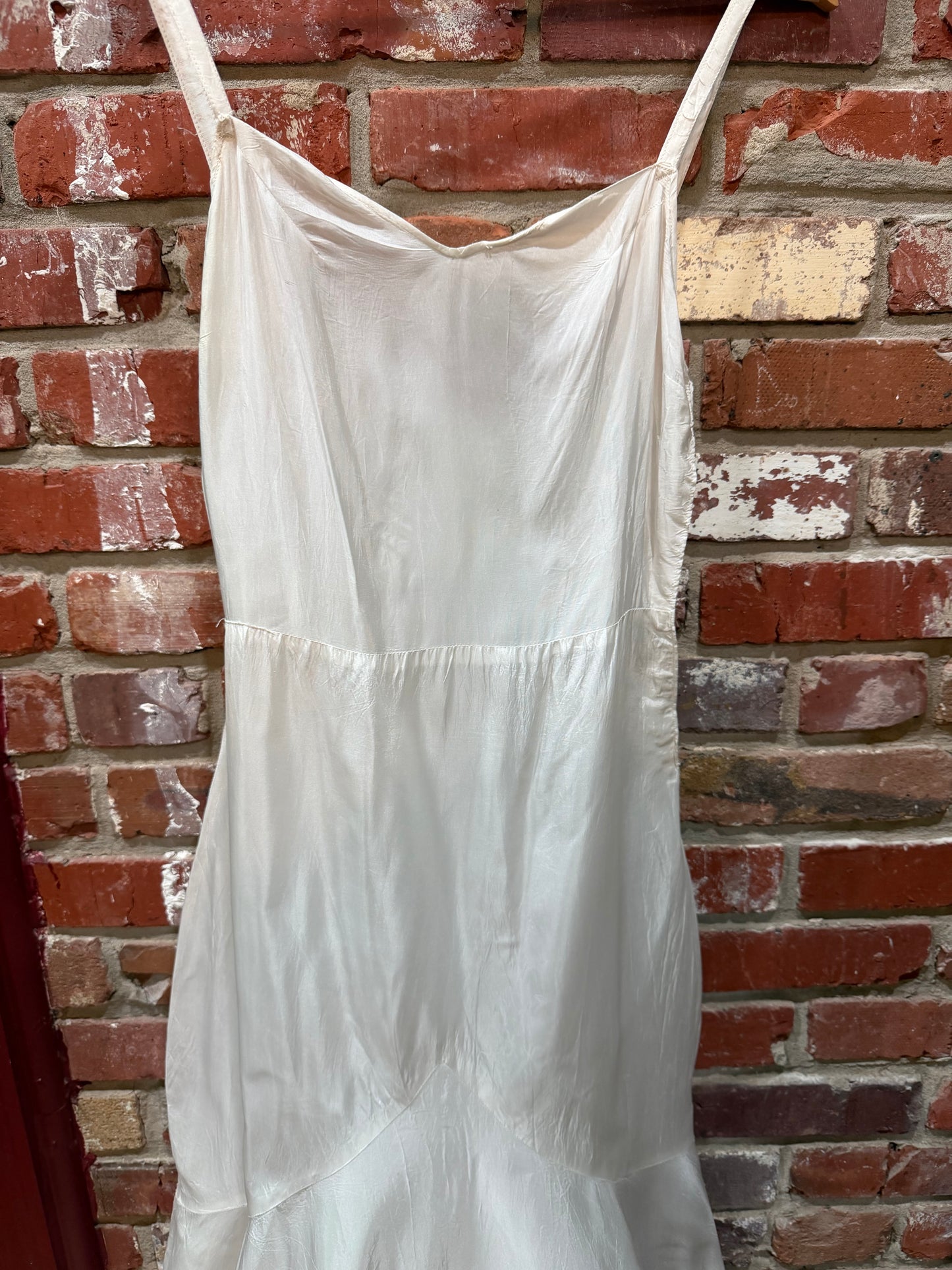 Ivory Satin Bridal Slip