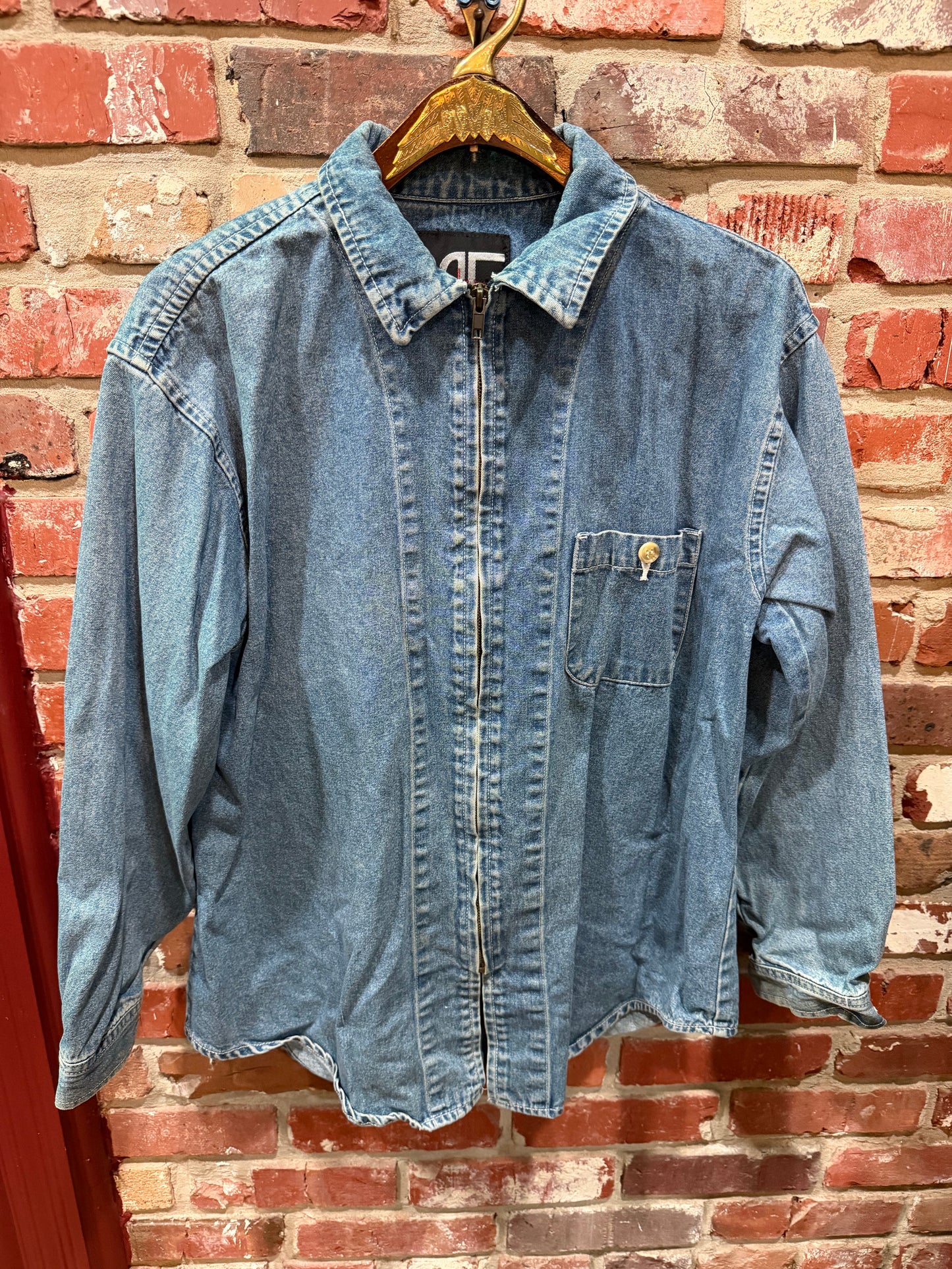 Rafaela Jeans Denim Zip Shirt/Jacket