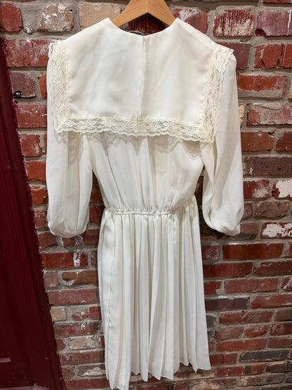 AJ and Friends White Lace Dress