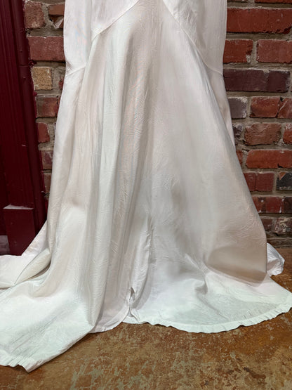 Ivory Satin Bridal Slip