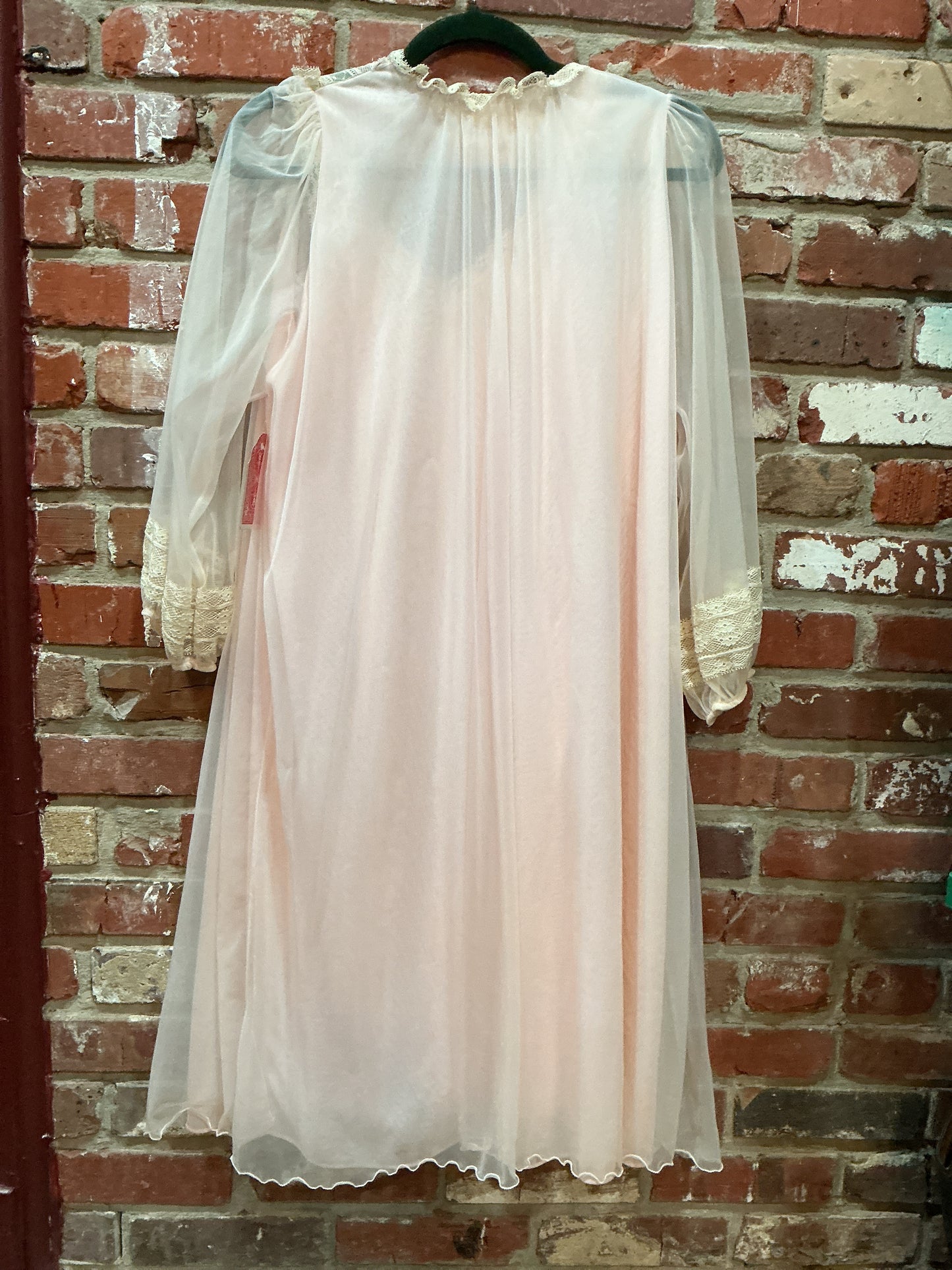 Baby Pink Peignoir Set