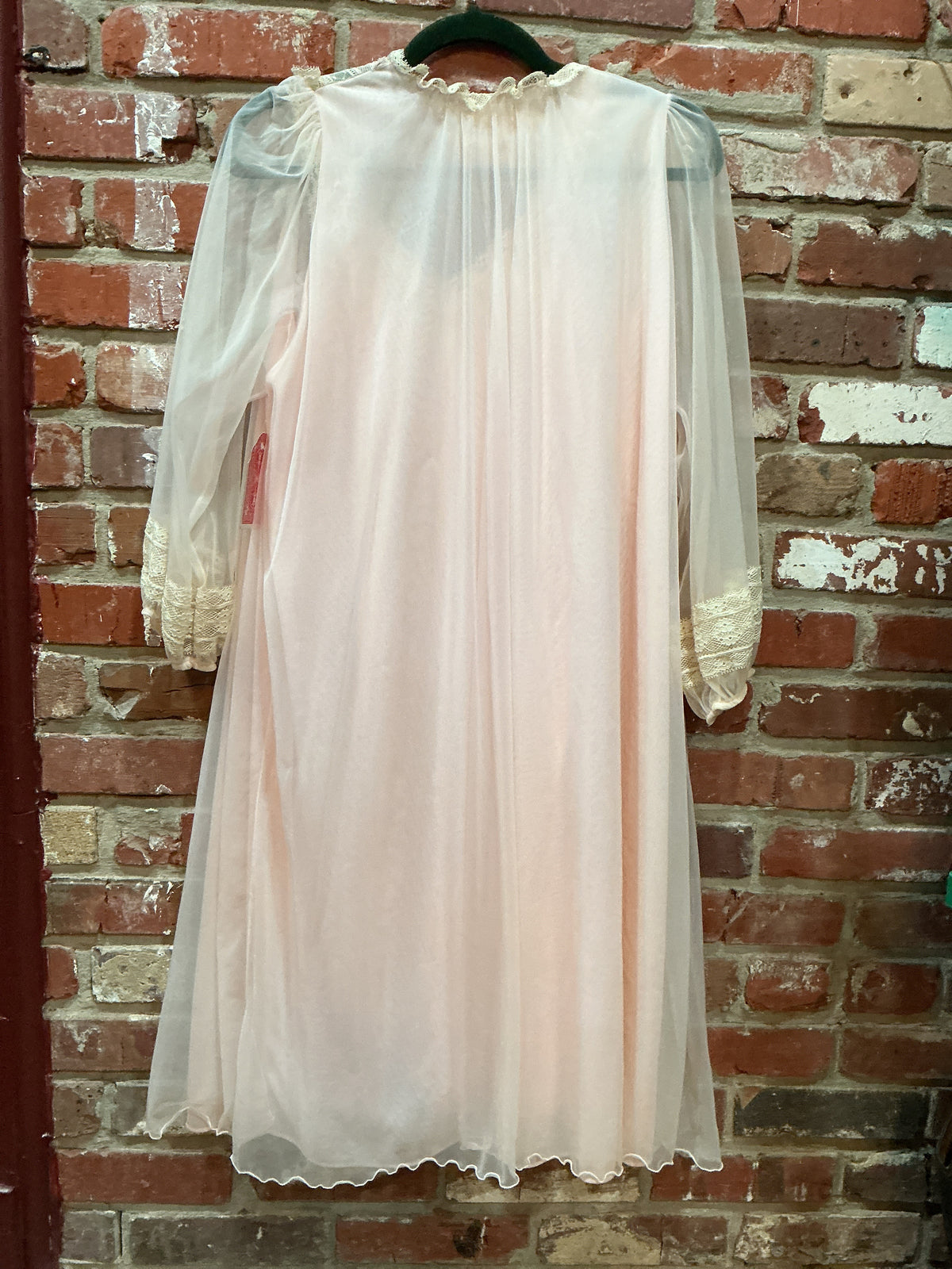 Baby Pink Peignoir Set