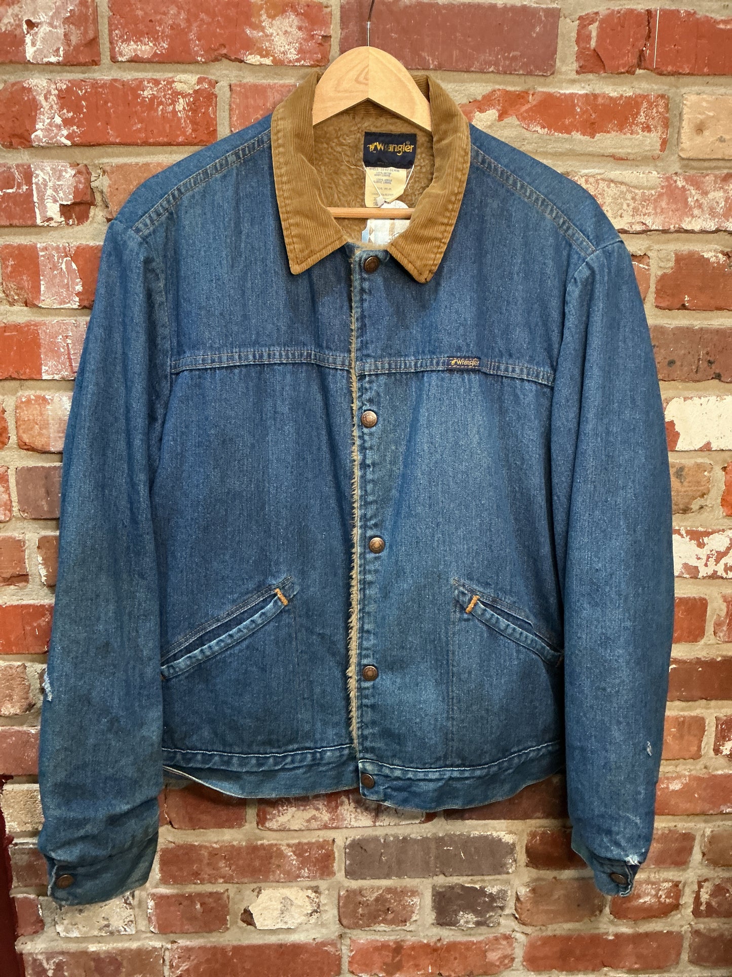 Wrangler Sherpa Denim Jacket