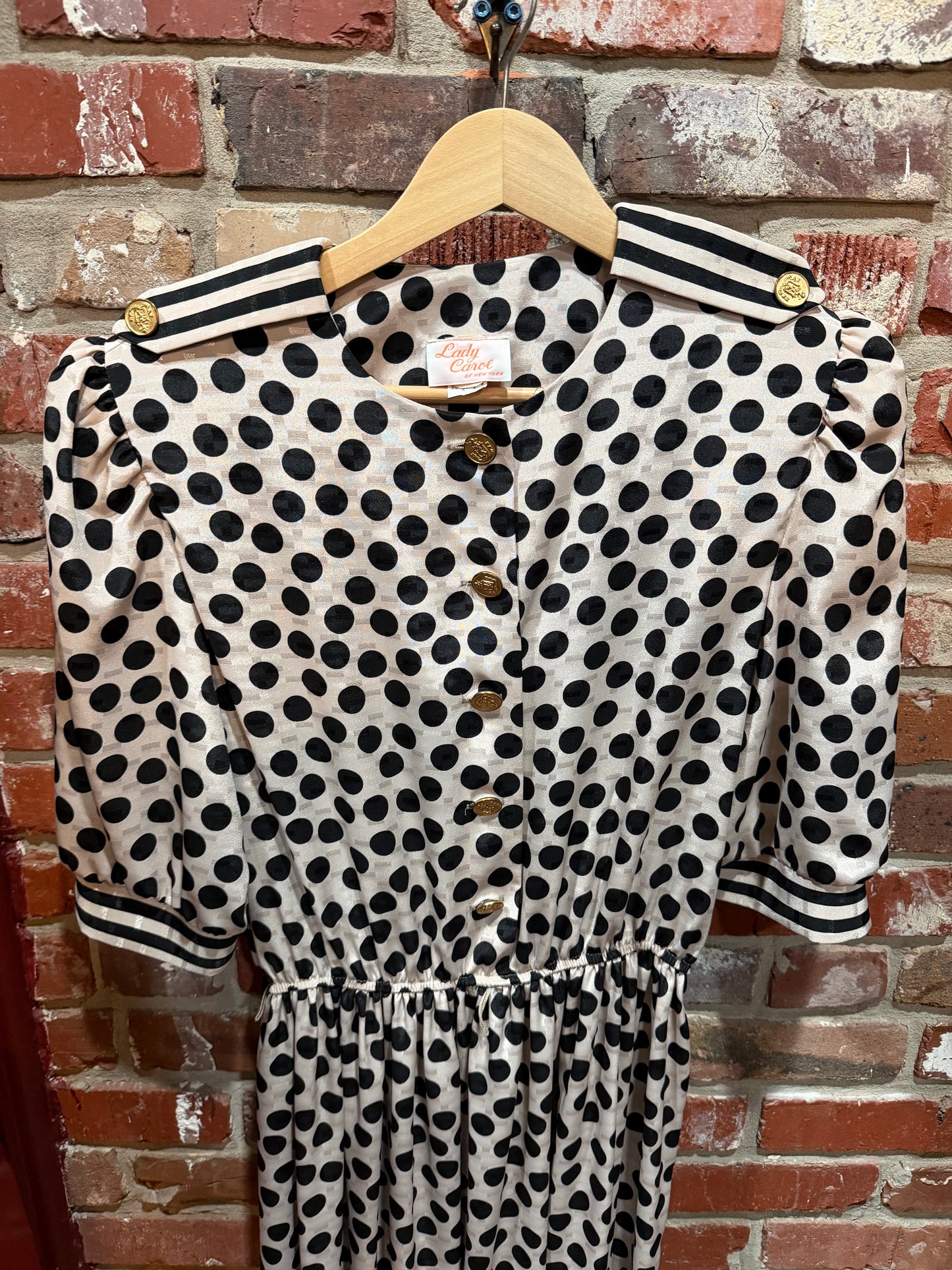 Lady Carol of New York Polka Dot Dress