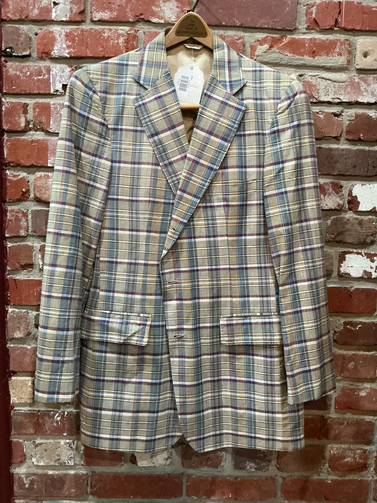 Owen’s Ltd. Plaid Blazer